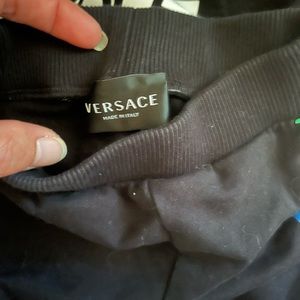 Black Versace baby sweatsuit. Size 3 months.